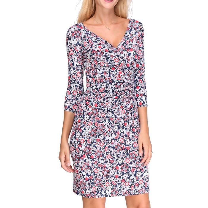 robe cache coeur a fleur