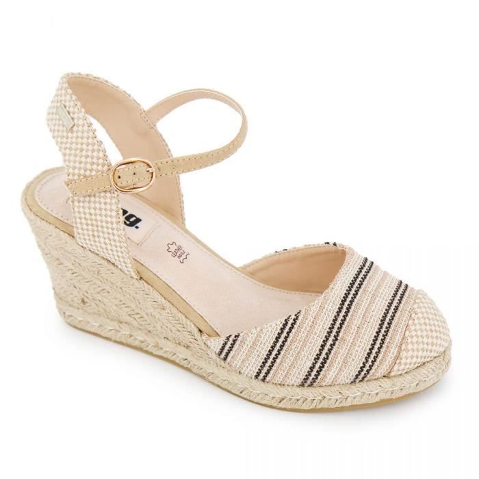 sandales semelles compensées femme
