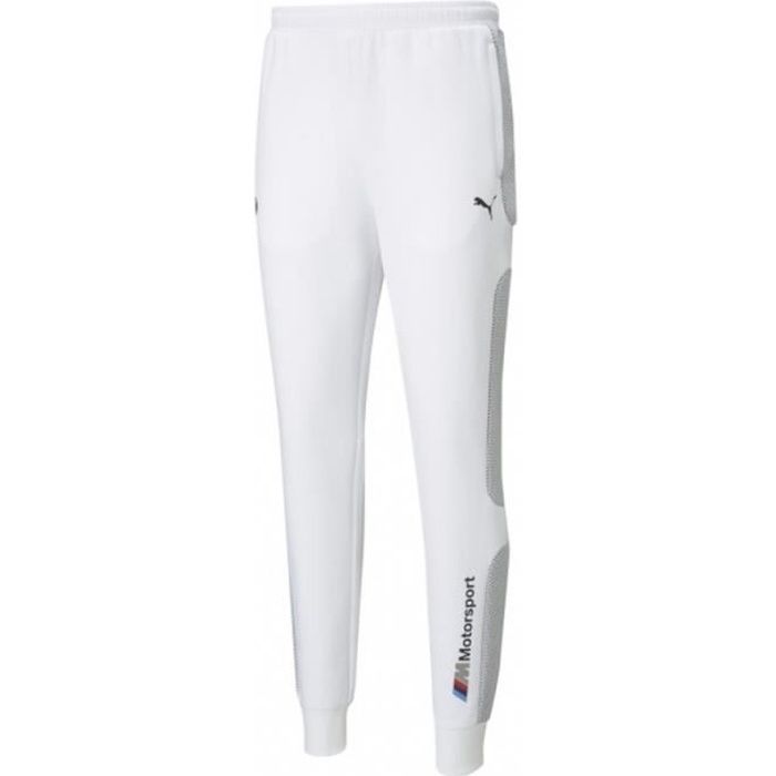 Pantalon BMW MOTORSPORT Puma Essential blanc pour homme - Profiplast