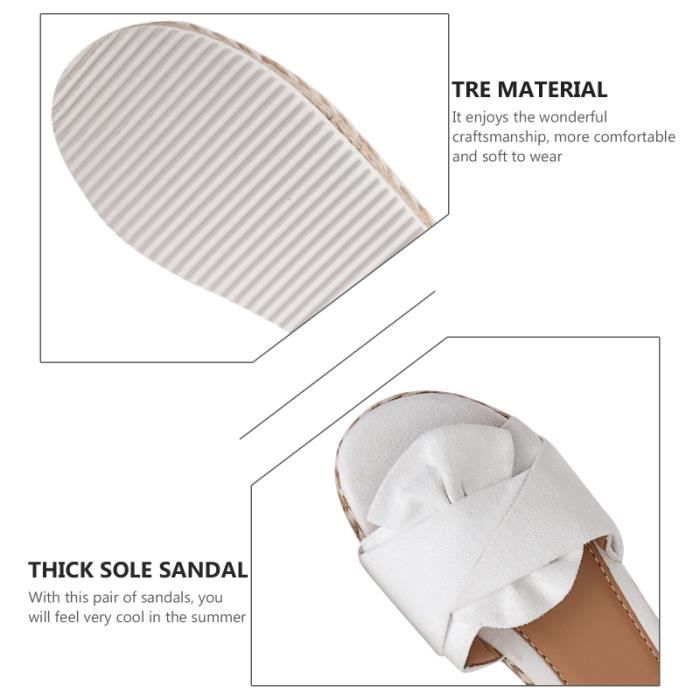 sandales foulard cheville