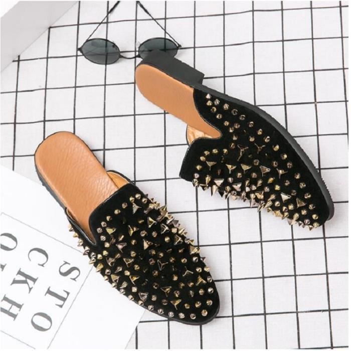 Mocassins Donald Pliner Moet I20 Noir - Taille 10.5 US Homme, Fabriqués En Italie, Occasion