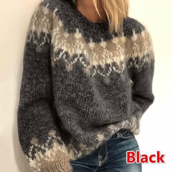Pull mohair online noir femme