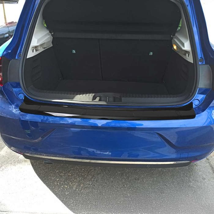 Protection Seuil De Coffre Tuning-art Pour Renault Mégane Grandtour 4 (2016-2020) – Acier Inox Revêtement Poudre Noir