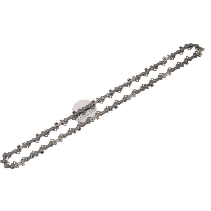 2 Chaînes De Tronçonneuse SECURA 3/8LP-1,3-52 Carbure – Pour Guide De 35 Cm – Coupantes Et Durables !