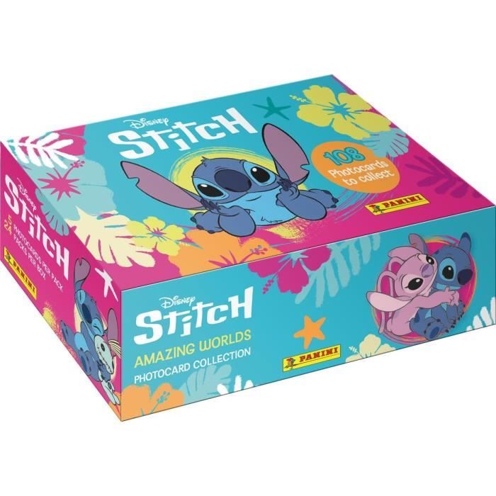 Boîte Panini Stitch Photocards – 24 Pochettes 120 Cartes