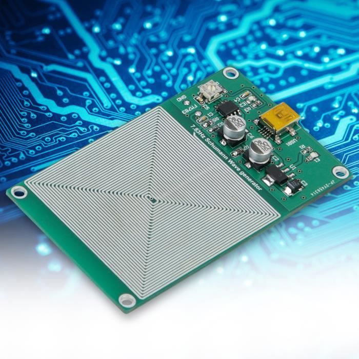 Générateur D'ondes Schumann 7,83 Hz - Résonateur Basse Fréquence Pour Relaxation, Bureau, Maison