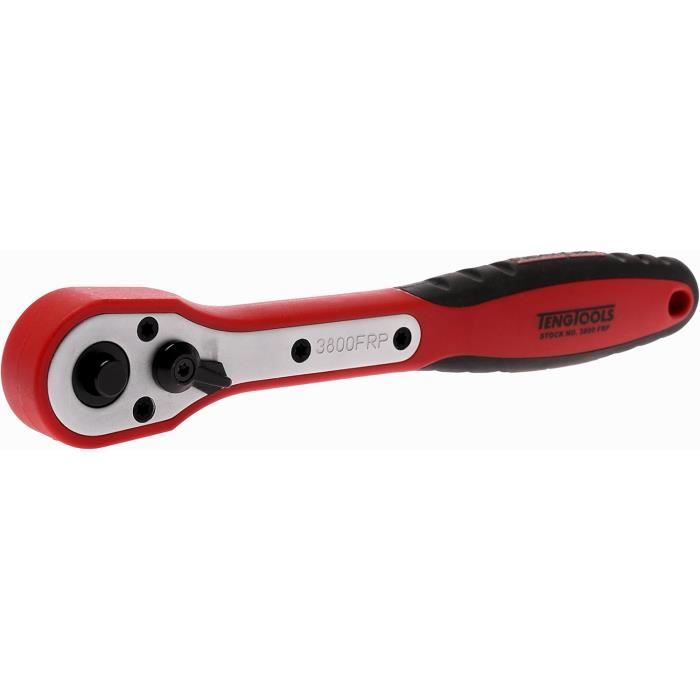 Tengtools Clé à Douille Hexagonale 1/2" 6.65mm - Longueur 100mm - Chrome Vanadium