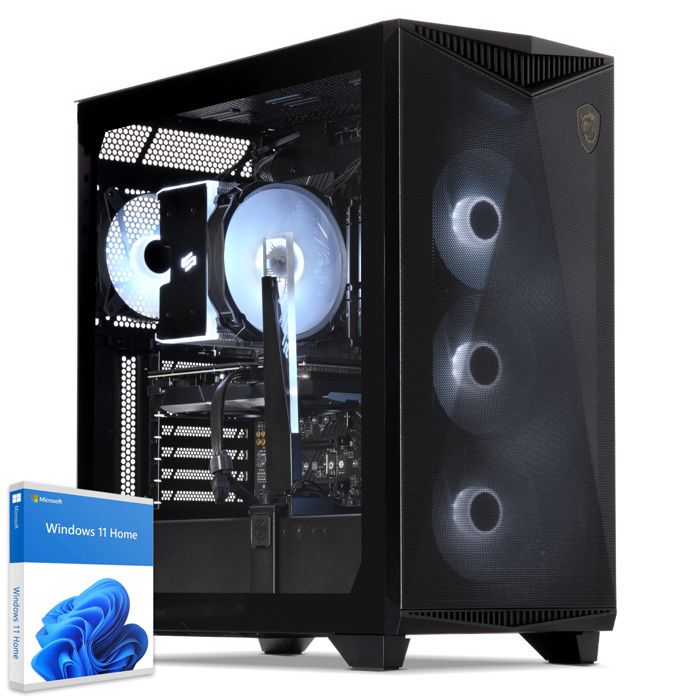 Sedatech PC Gamer Advanced Watercooling Vision • AMD Ryzen 9 • RTX5070 • DDR5 • SSD .2 • Windows 11 - vue 5
