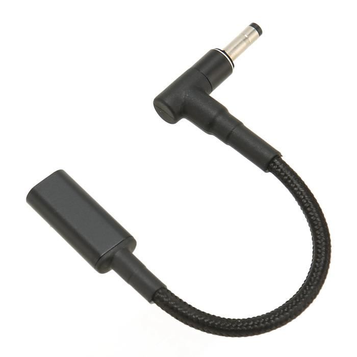 Adaptateur PD Type-C Femelle Vers DC Mâle 3,5 X 1,35 Mm - Pour Ordinateur Portable Et Tablette - Neuf