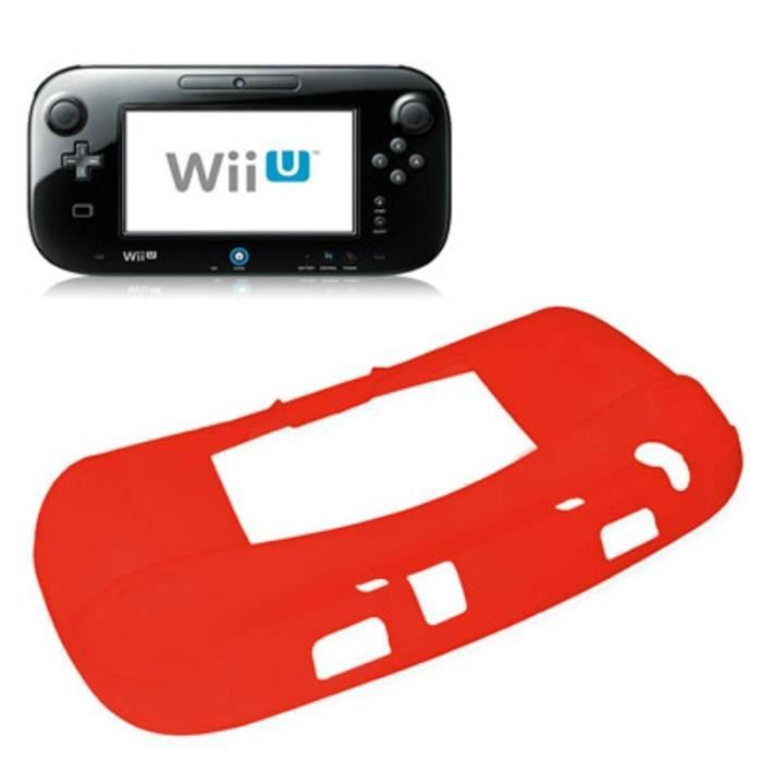 Housse étui protection silicone pour Nintendo Wii U Anti choc / rayures - vue 3