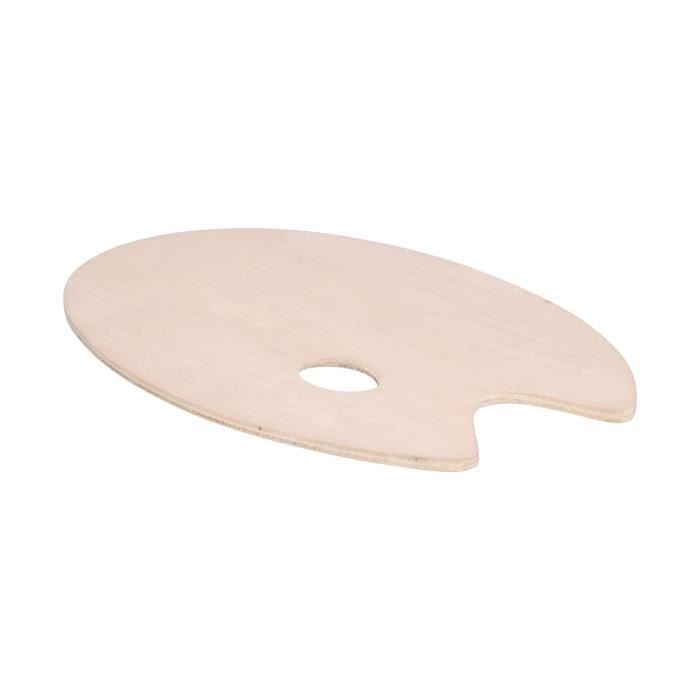 Palettes De Peintre Rectangulaires | PALETTE DE PEINTRE OVALE ET