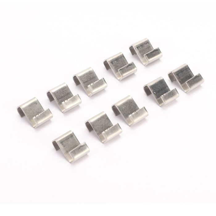 Anneaux à Ressort De Retenue Pour Ampoules MR16 - Lot De 30 Pièces - Diamètre 59 Mm - Clips Argentés Pour Downlights Halogènes/LED - 6