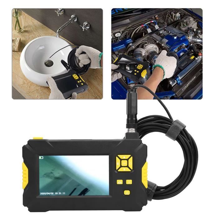 CHE Caméra d'inspection de pipeline endoscope P30 3.9mm 4.3in LCD