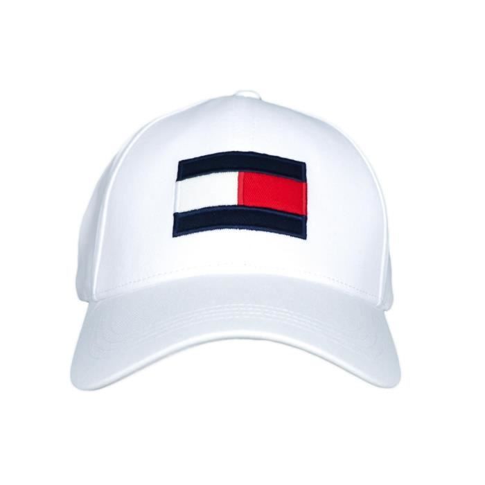 casquette blanche tommy