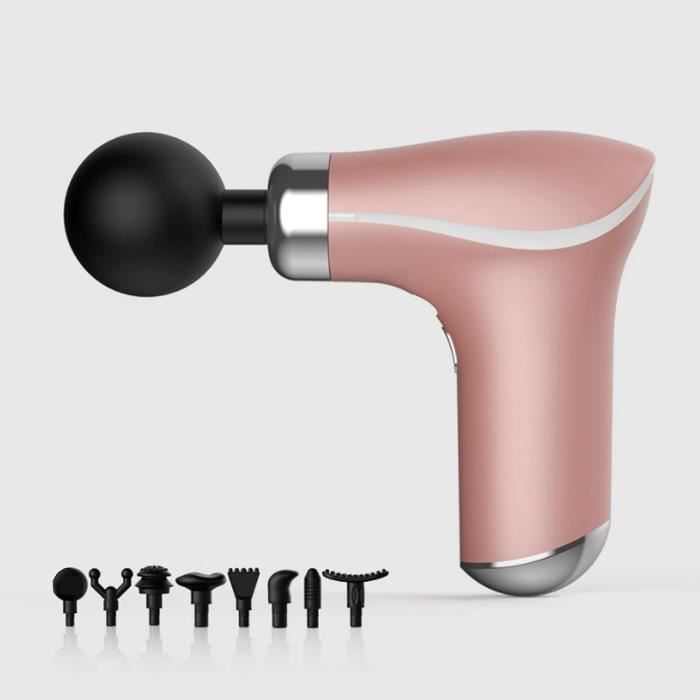 Pistolet De Massage Musculaire Électrique Tamda - Rechargeable - 6 Têtes - Neuf