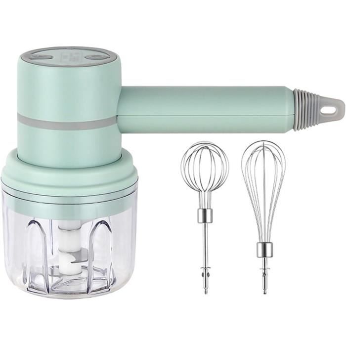 Ciieeo Ensemble De 2 Batteurs à Œufs Manuels Rose - Mélangeurs Inox Avec Poignée Et Corde De Suspension