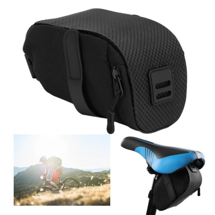 VGEBY Sac de selle de vélo Sacoche de Selle de Vélo, Pochette de Queue de Vélo, Ceinture de Conception de sport accessoires Noir