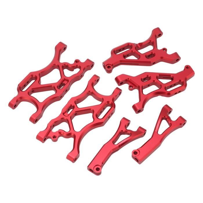 Bras De Suspension ARRMA KRATON 6S - Alliage Aluminium Rouge 1/8