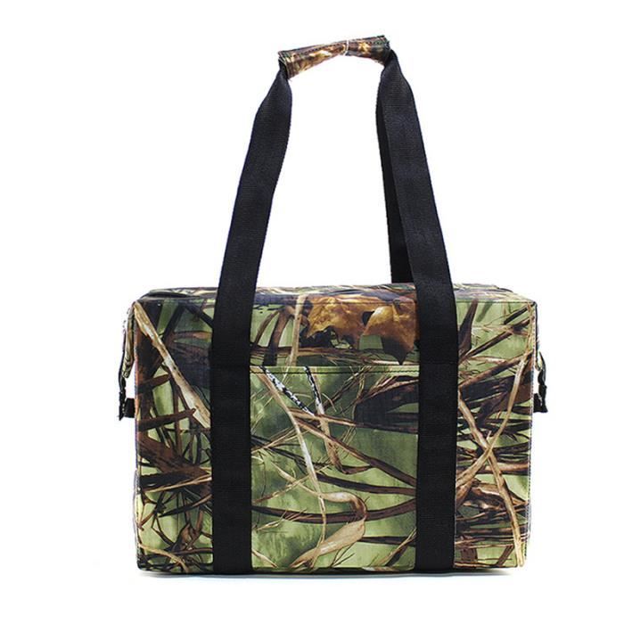 Sac Isotherme En Oxford Avec Poignée Longue - Parfait Pour Camping, Pique-nique Et Voyages