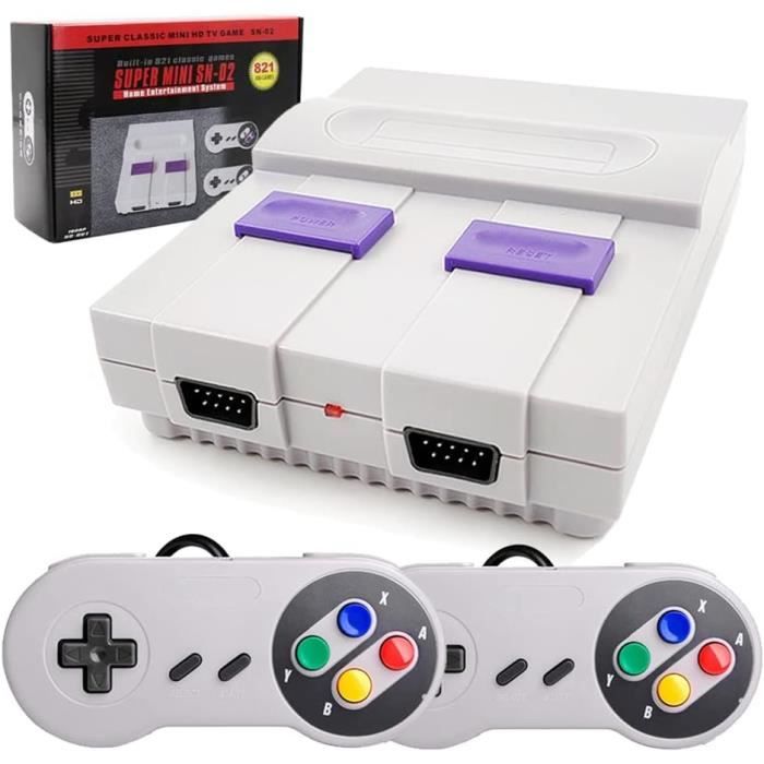 Console de jeu rétro HDMI - M8 PRO - 64G - 15000 jeux - 2 manettes sans
