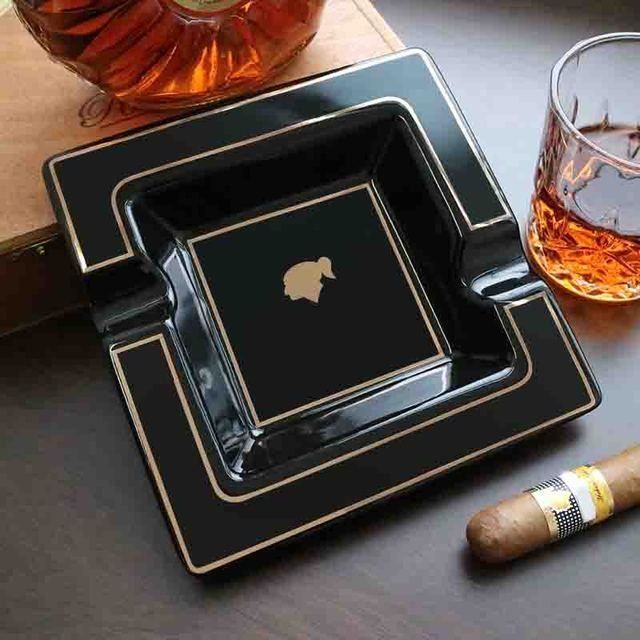 Kenyaw Porte-Cendrier De Poche Cendrier Cigare, Dessus De Table En