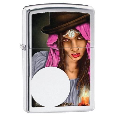 Zippo Coupe-vent Gravé 'Trois D'Épées' - Finition Merlot, Rechargeable, Garanti à Vie - Idéal Cadeau, Fabriqué Aux USA