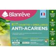 BLANREVE Pack Couette chaude et Oreiller Percale - Anti-acariens - 200x200cm-1