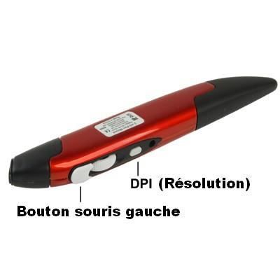 Souris-stylo optique sans fil 2,4ghz 1000dpi 10 m - Cdiscount Informatique