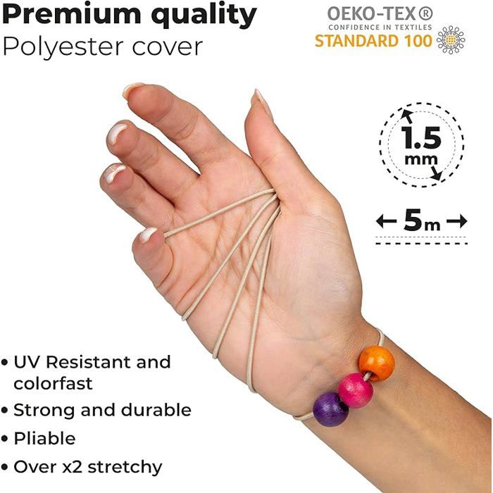 Attache élastique en plastique de 4 mm, 5 mm, 6 mm, boucle de corde élastique, verrou de sécurité, crochet pour corde à linge, bouton POM Attache élastique en plastique de 4 mm, 5 mm, 6 mm, boucle de corde élastique, verrou de sécurité, crochet pour corde à linge, bouton POM