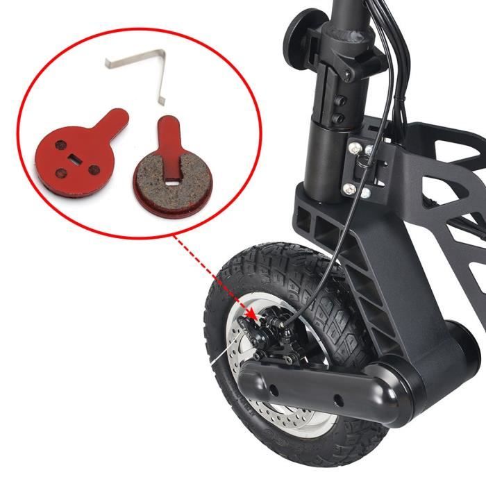 Freinage vélo,Plaquettes de frein pour scooter électrique KUGOO  G-Booster,NipPro,BOLI BB8,Novella Yinxing,pièces de - 1 pairs[B46] -  Cdiscount Sport