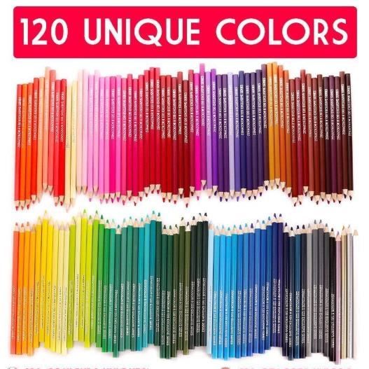 Lot 5 Boîtes De 30 Mini Crayons De Couleur 6 Teintes - Bois Non Toxique Pour Enfants Dès 3 Ans