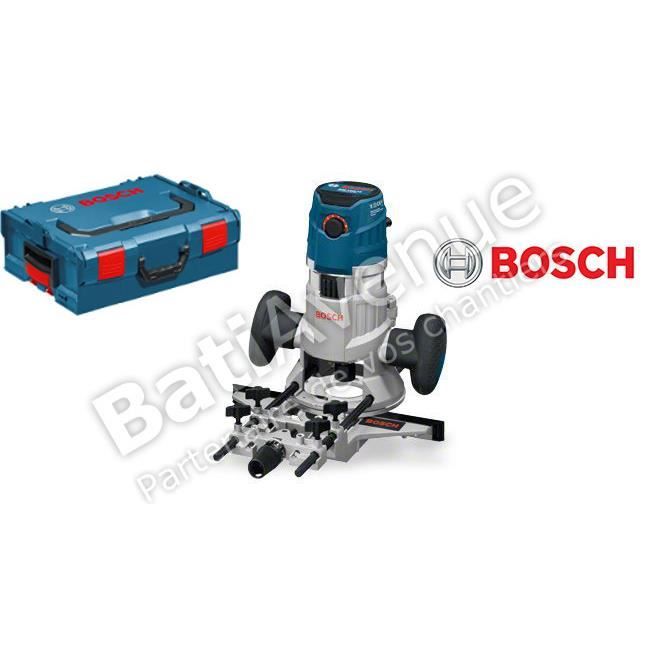 Defonceuse Bosch Professional GOF 1250 CE dans L-BOXX paliers de 1