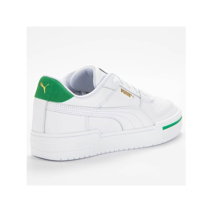Baskets Puma CALI Pro H ritage homme blanches et vertes 375811 03