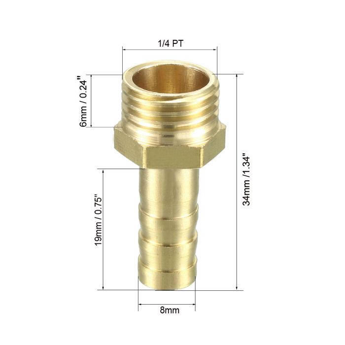 Adaptateur / Connecteur Cuivre Pour Bouteille De Gaz Propane De Camping - 4.5 Cm - Pour Poêle Ou Réchaud