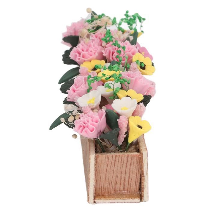 Pots de fleurs miniatures en argile : décoration de jardin féerique pour maison de poupée (10 pièces, 20 x 23 mm) - France Pots de fleurs miniatures en argile : décoration de jardin féerique pour maison de poupée (10 pièces, 20 x 23 mm) - France