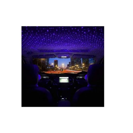 Lumières Étoiles Pour Voiture Et Intérieur - USB, LED, Design Ciel Étoilé, Portable Pour Ambiance Romantique