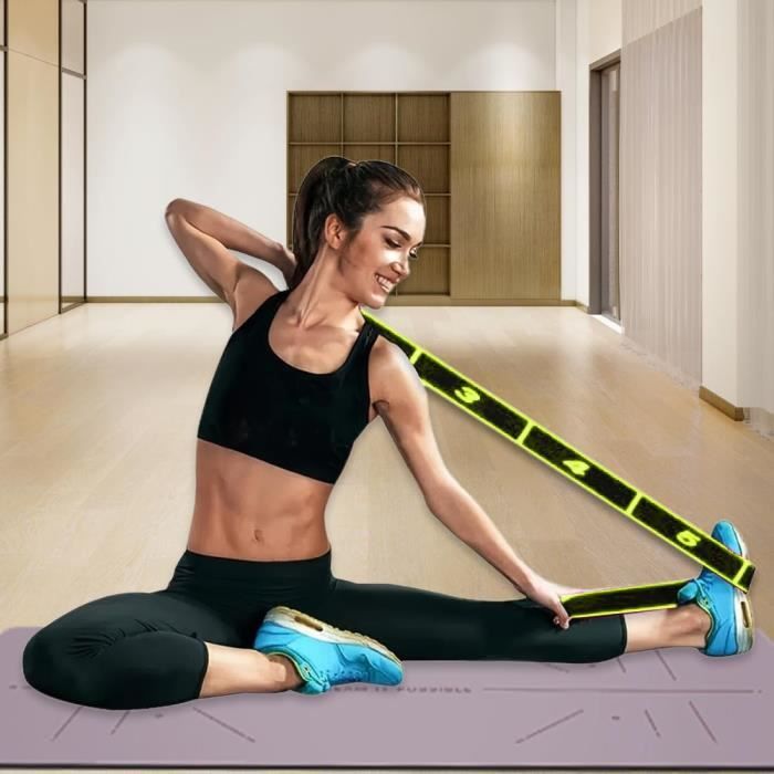 Bandes Élastiques Fitness - Lot 8 Niveaux De Force - Neuves