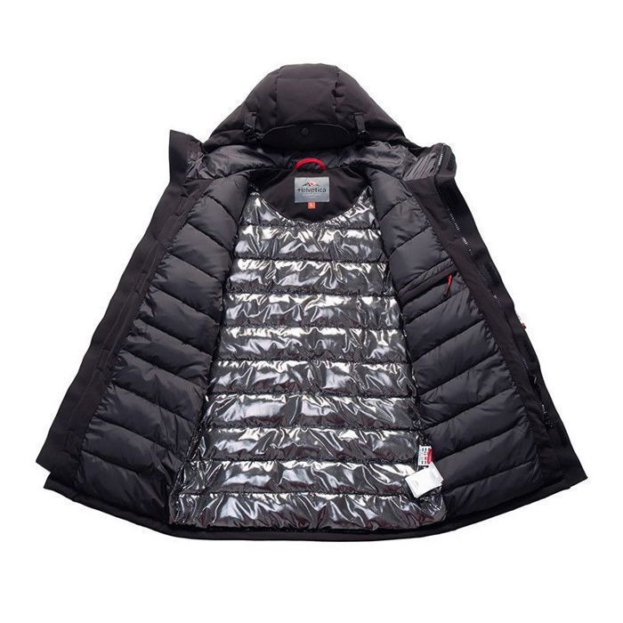 Parka Homme SANFORD Helvetica Bleu marine Fermeture éclair