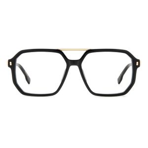 Lunettes De Vue Dsquared2 D2 0048 WR7 Black Havana 51/20/145 Homme - Neuf