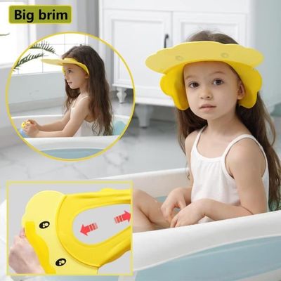 Chapeau Douche Bébé,3 Pièces Bonnet De Douche Bébé,Bonnet De Douche