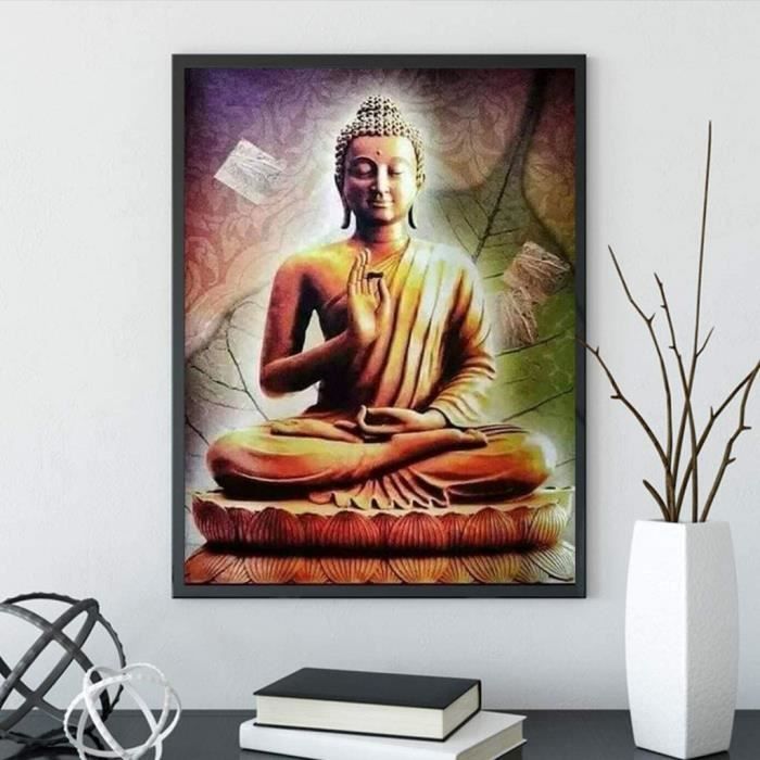 SHEGZHUC Diamond Painting Zen et Bouddha 40x30cm Peinture par Numero Adulte Bouddha Diamond SHEGZHUC Diamond Painting Zen et Bouddha 40x30cm Peinture par Numero Adulte Bouddha Diamond
