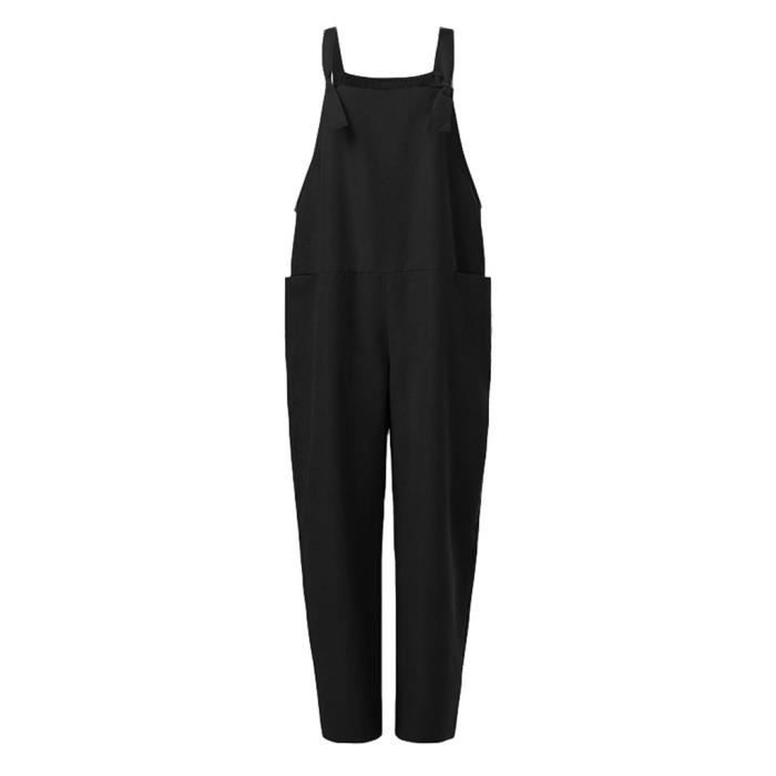 Barboteuse (skort) Noire Femme Taille Plus 4X - Coupe A-line Avec Poches - Occasion Parfait état