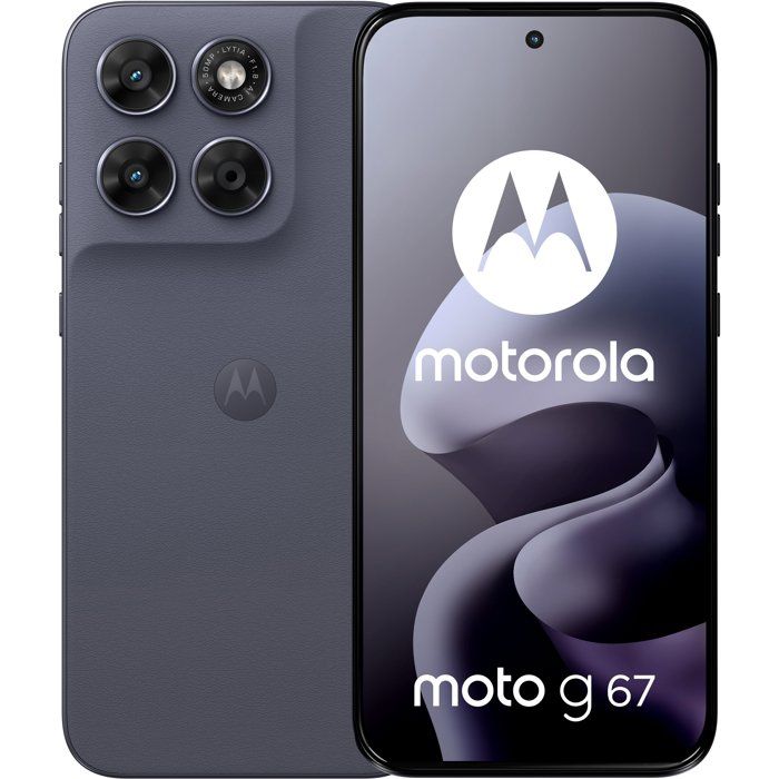 Smartphone MOTOROLA Moto G67 Stockage 256 Go RAM 4 Go Gris