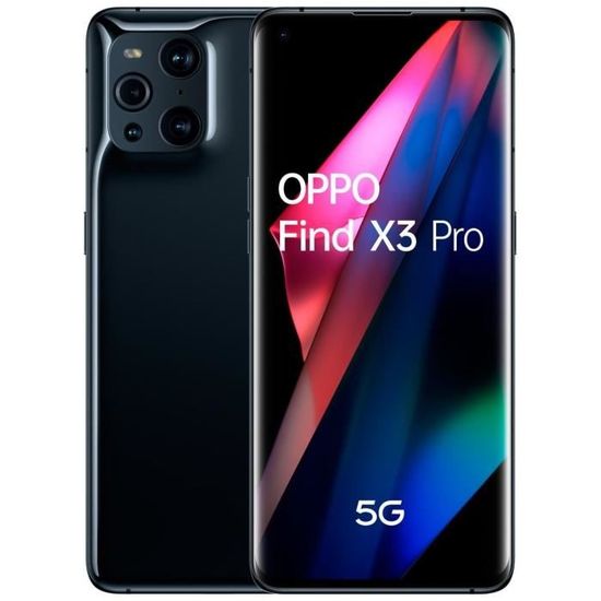 OPPO Find X3 Pro 5G 256Go Noir