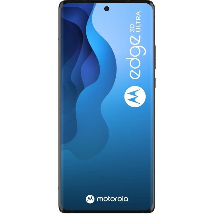 MOTOROLA Edge 30 Ultra - 256 Go - Noir - RAM 12 Go - Ecran OLED 6.7\