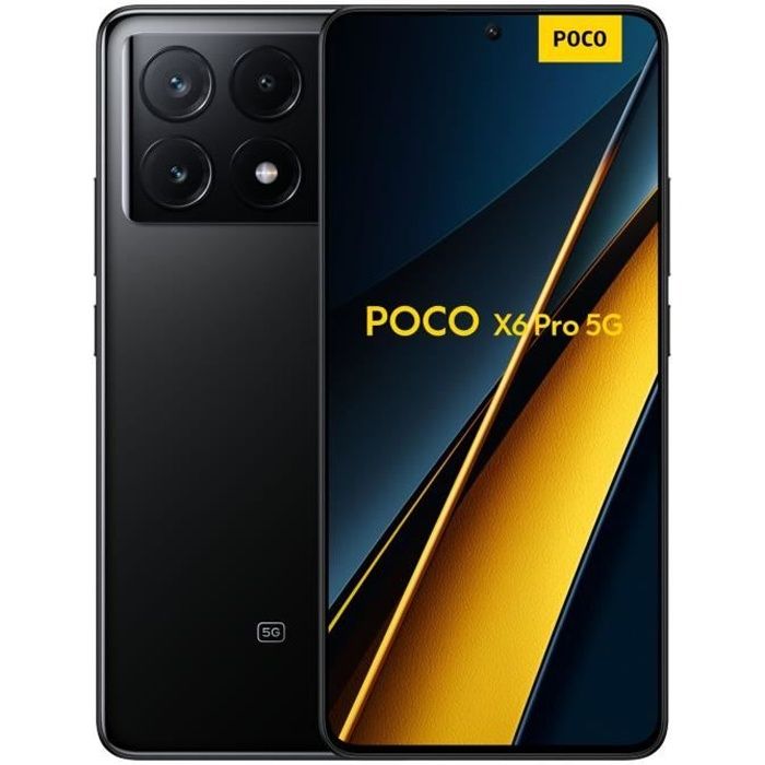Poco X6 Pro 256Go Noir 5G