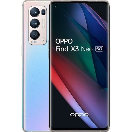 Smartphone OPPO Find X3 Neo 5G - 256Go - Gris - Double SIM - ColorOS 11.1