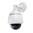 NEDIS Caméra de sécurité factice extérieur - Dôme - IP44 - Blanc-0