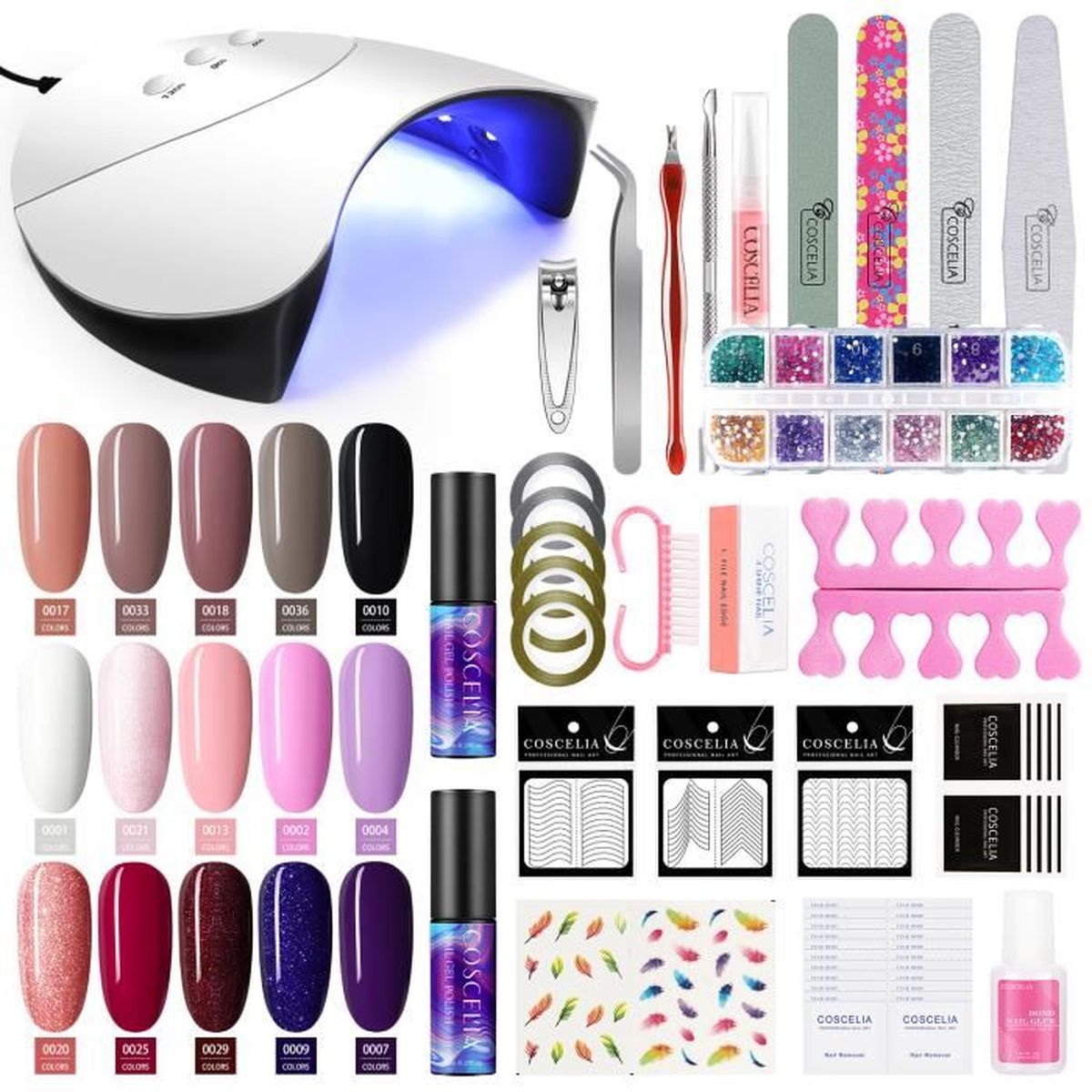 lampe a led vernis semi permanent