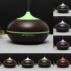 MOONMINI Humidificateur Ultrasonique Diffuseur d'Huiles Essentielles Diffuseur Aroma Forme d'Amande (Marron)